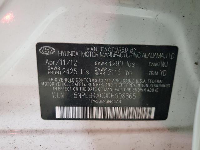 2013 HYUNDAI SONATA GLS - 5NPEB4AC0DH508865