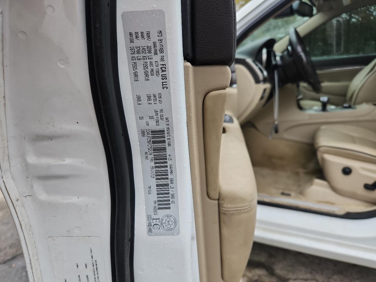 Lot #3305294323 2015 JEEP GRAND CHER