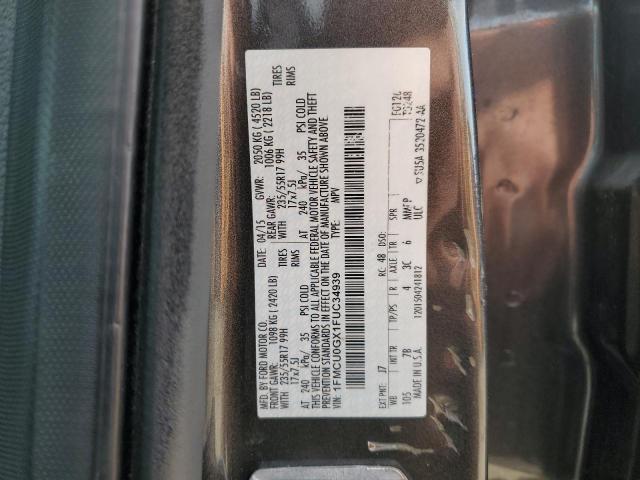 2015 FORD ESCAPE SE - 1FMCU0GX1FUC34939