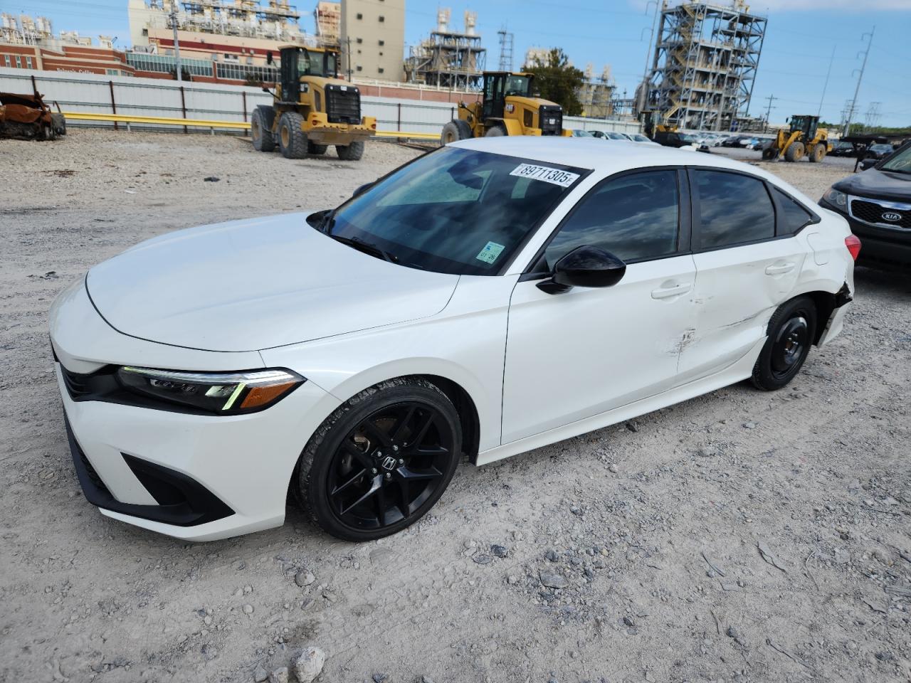 Lot #3311667228 2022 HONDA CIVIC SPOR