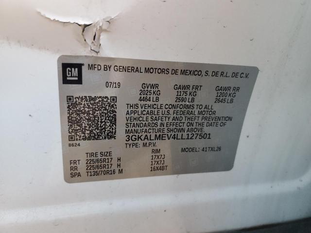 2020 GMC TERRAIN SL - 3GKALMEV4LL127501