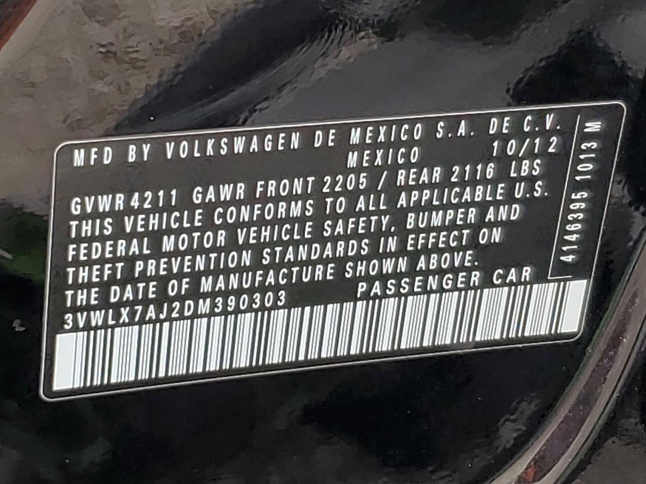 VOLKSWAGEN JETTA SEL