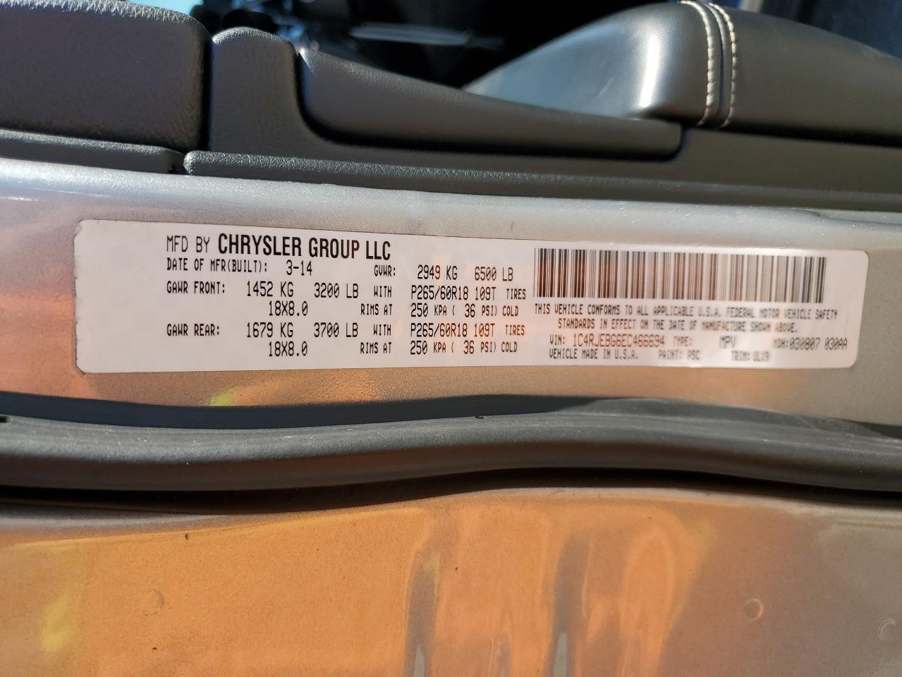 JEEP GRAND CHEROKEE LIMITED