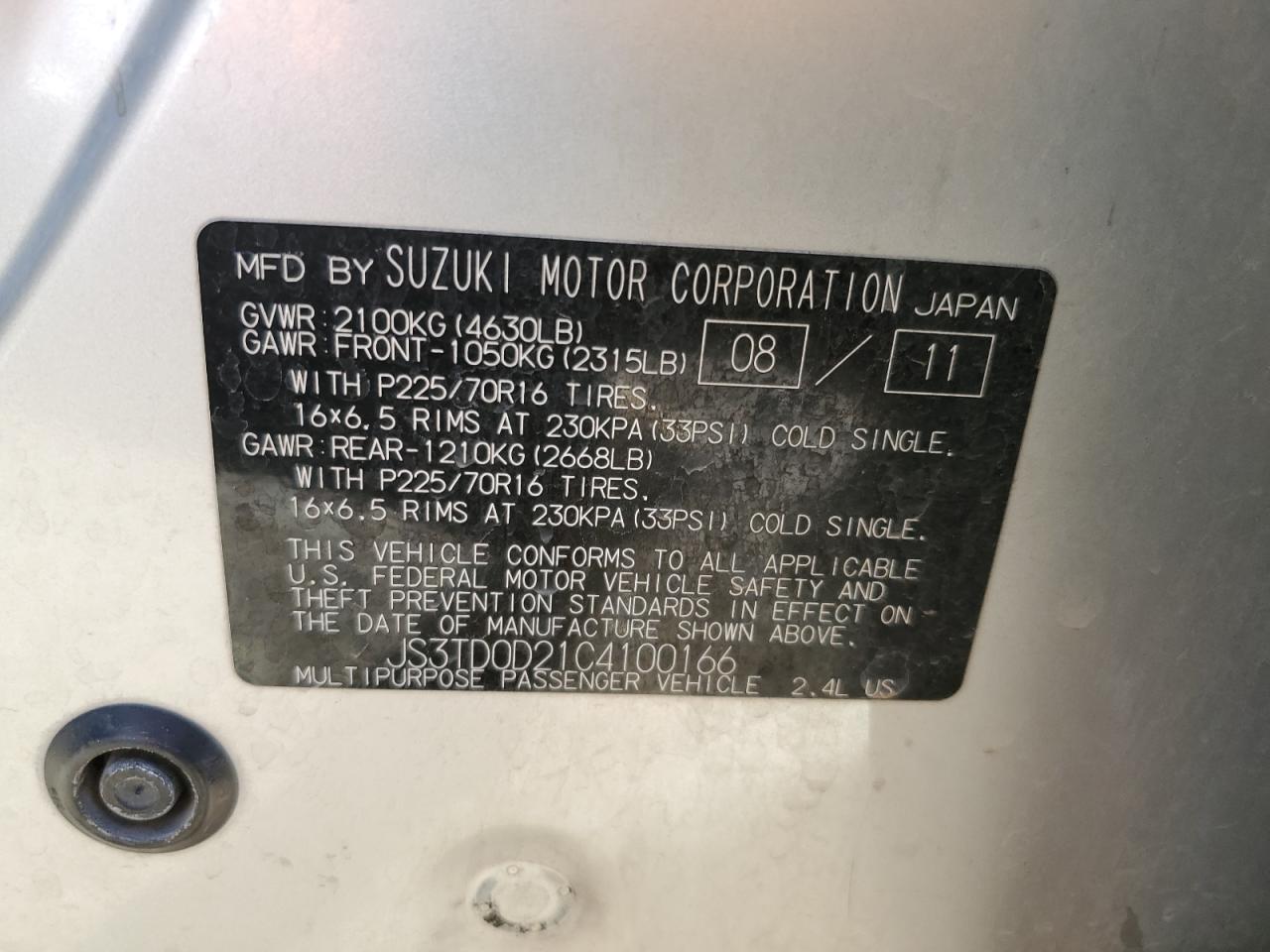 SUZUKI GRAND VITARA PREMIUM