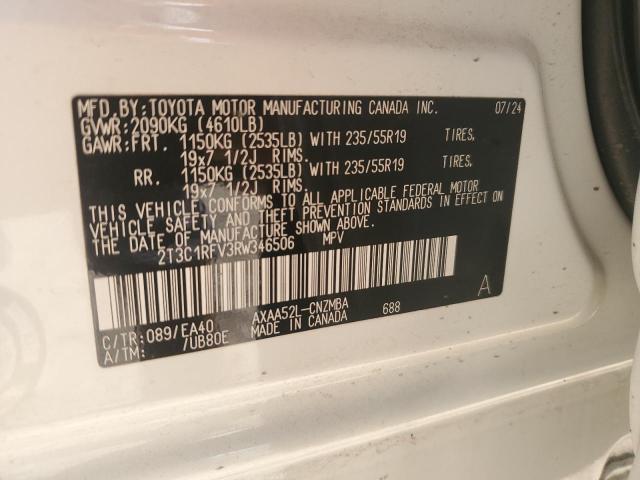 2024 TOYOTA RAV4 XLE PREMIUM 2T3C1RFV3RW346506