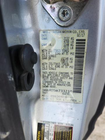 2017 NISSAN FRONTIER S #3316093295