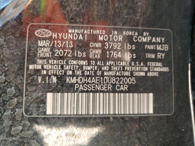 2013 HYUNDAI ELANTRA GL #3297227420