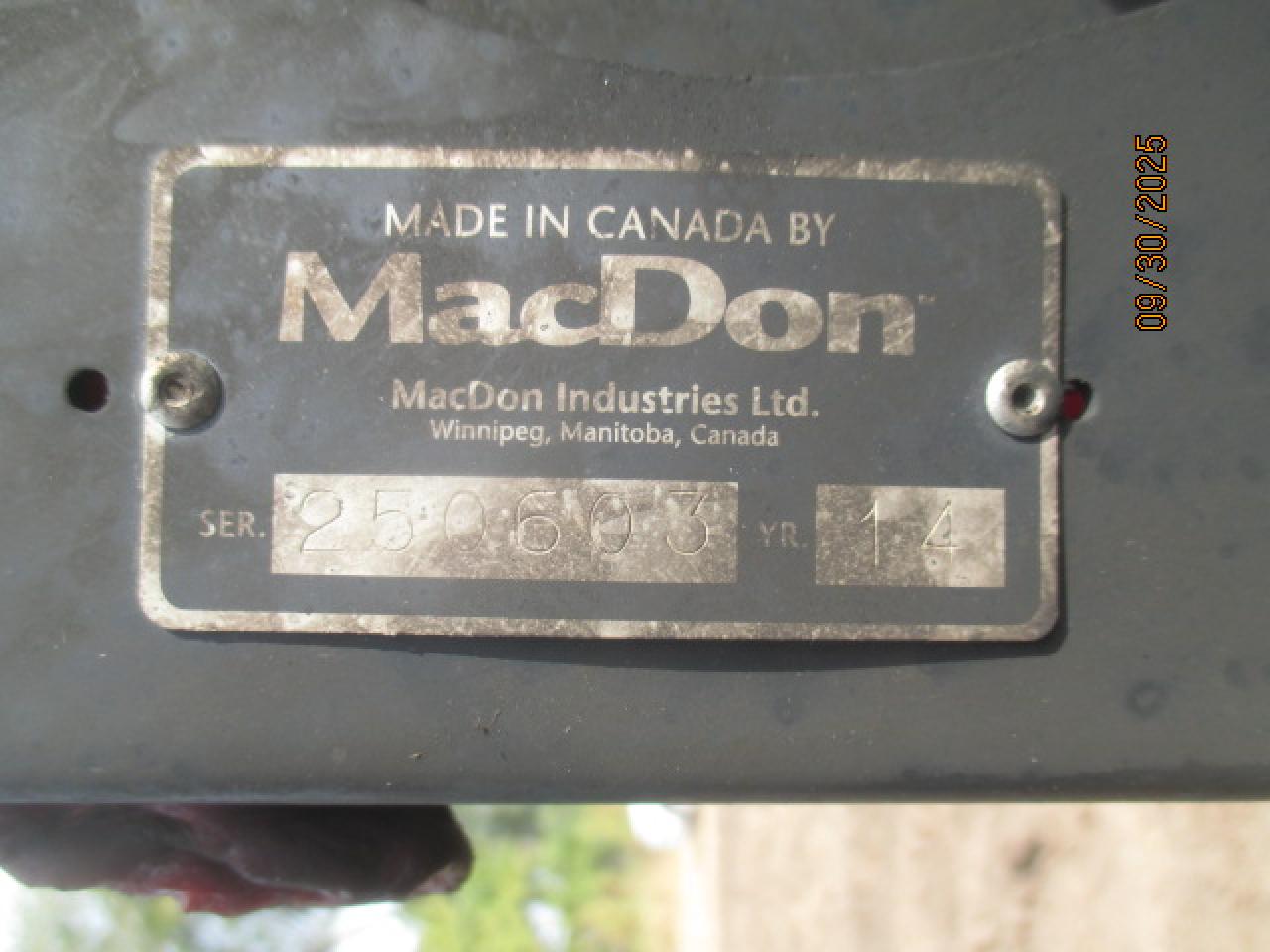 Lot #3271615361 2014 MACD COMBINEHEA