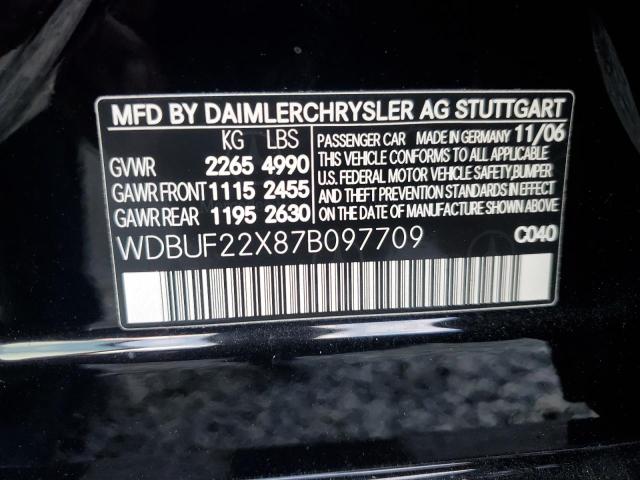 2007 MERCEDES-BENZ E 320 CDI #3301860962