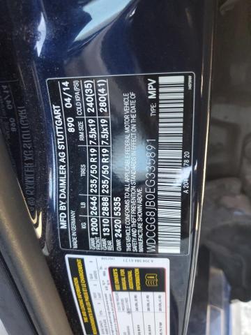 2014 MERCEDES-BENZ GLK 350 4M - WDCGG8JB0EG335891