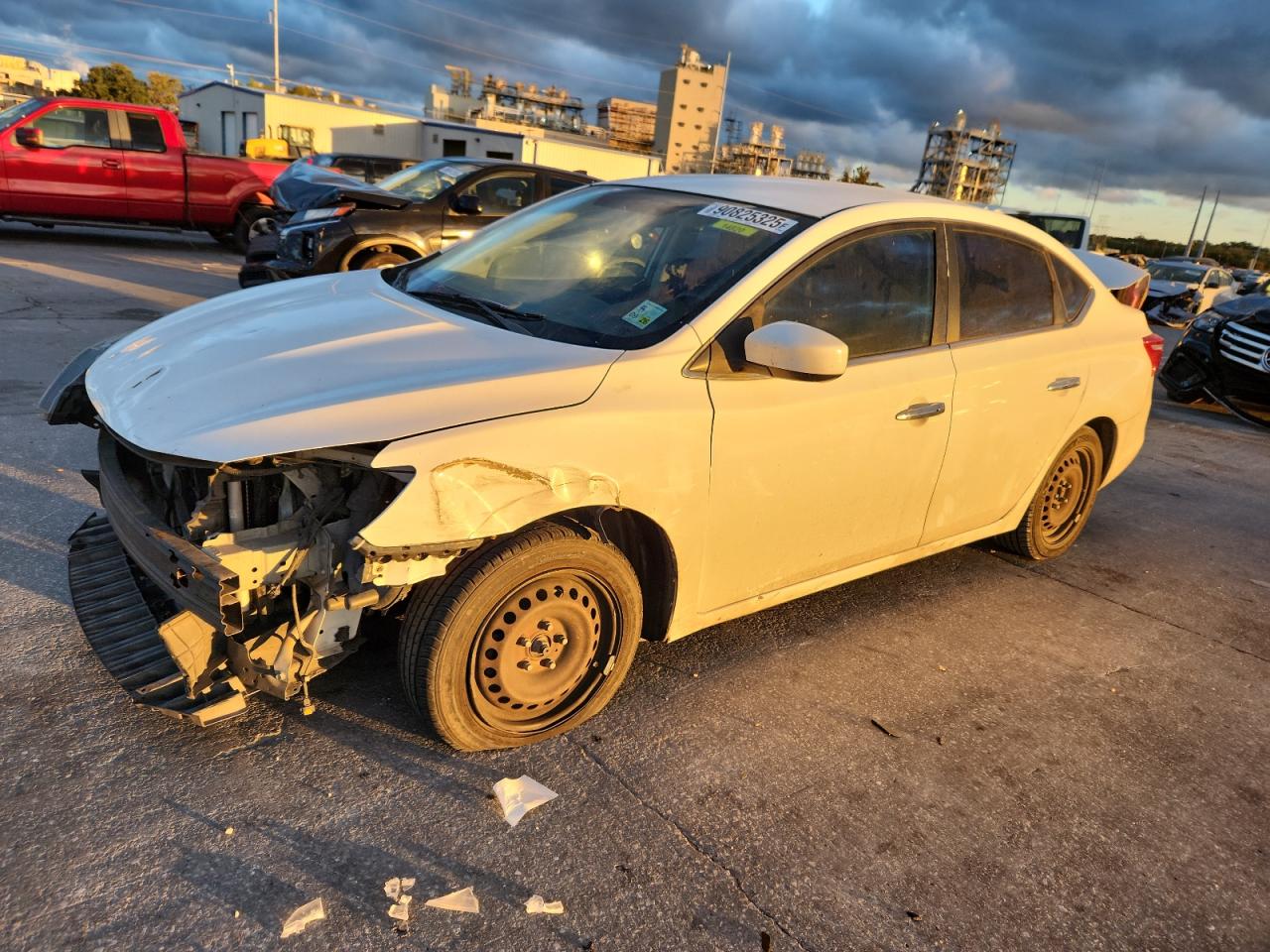 Lot #3301787328 2016 NISSAN SENTRA S