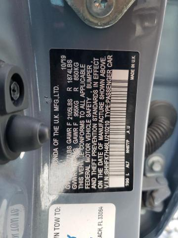 2020 HONDA CIVIC SPOR #3303969691