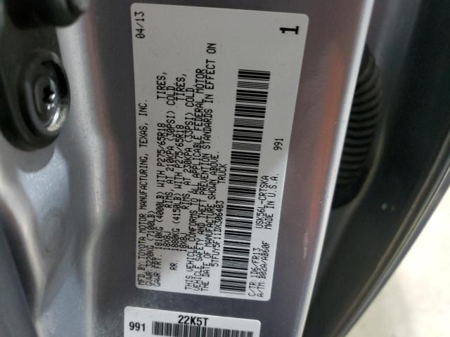 2013 TOYOTA TUNDRA DOU #3294505492