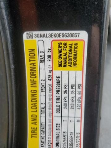 2014 CHEVROLET CAPTIVA LT - 3GNAL3EK0ES630857