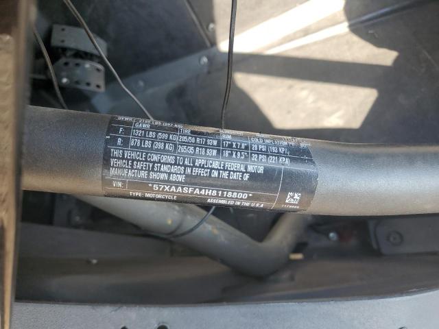 2017 POLARIS SLINGSHOT 57XAASFA4H8118800