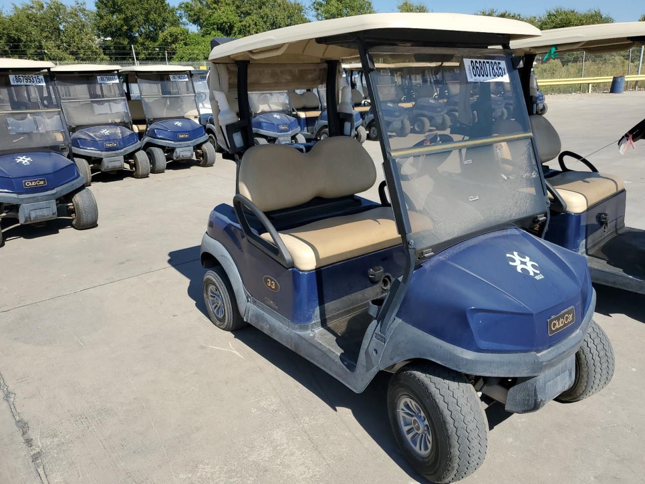 Lot #3265154999 2021 CLUB CAR TEMPO LITHIUM