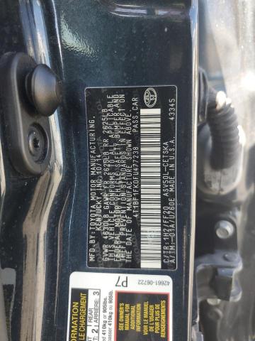 2015 TOYOTA CAMRY LE 4T1BF1FK0FU477238