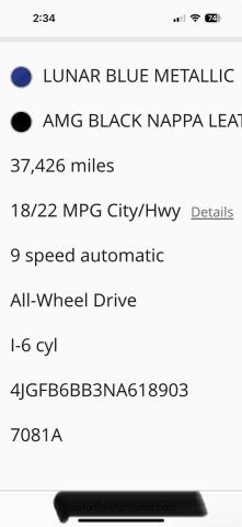 2022 MERCEDES-BENZ GLE AMG 53 - 4JGFB6BB3NA618903