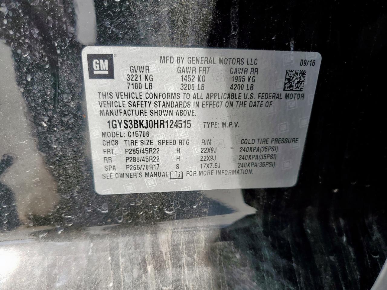 CADILLAC ESCALADE LUXURY