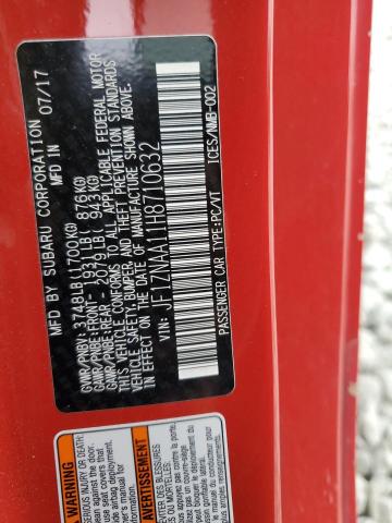 2017 TOYOTA 86 BASE - JF1ZNAA11H8710632