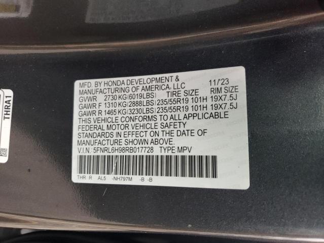 2024 HONDA ODYSSEY EL #3302845904