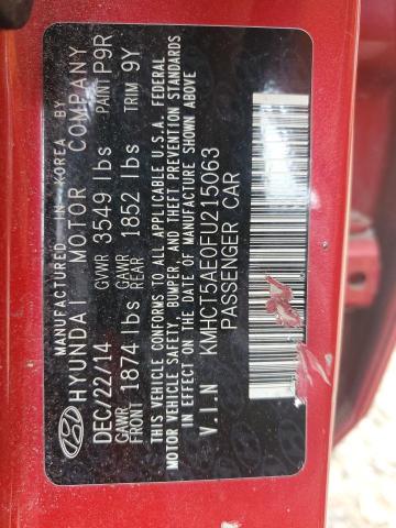 2015 HYUNDAI ACCENT GS #3317823197