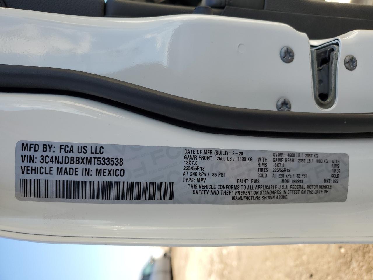 JEEP COMPASS LATITUDE