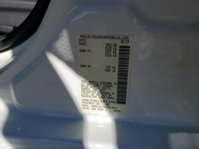 2020 NISSAN ALTIMA #3281636390