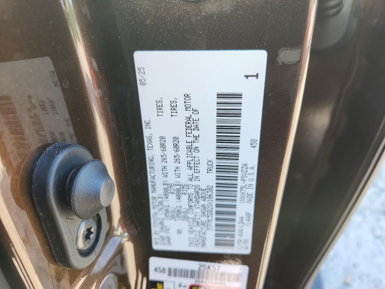 Lot #3301827326 2025 TOYOTA TUNDRA CRE