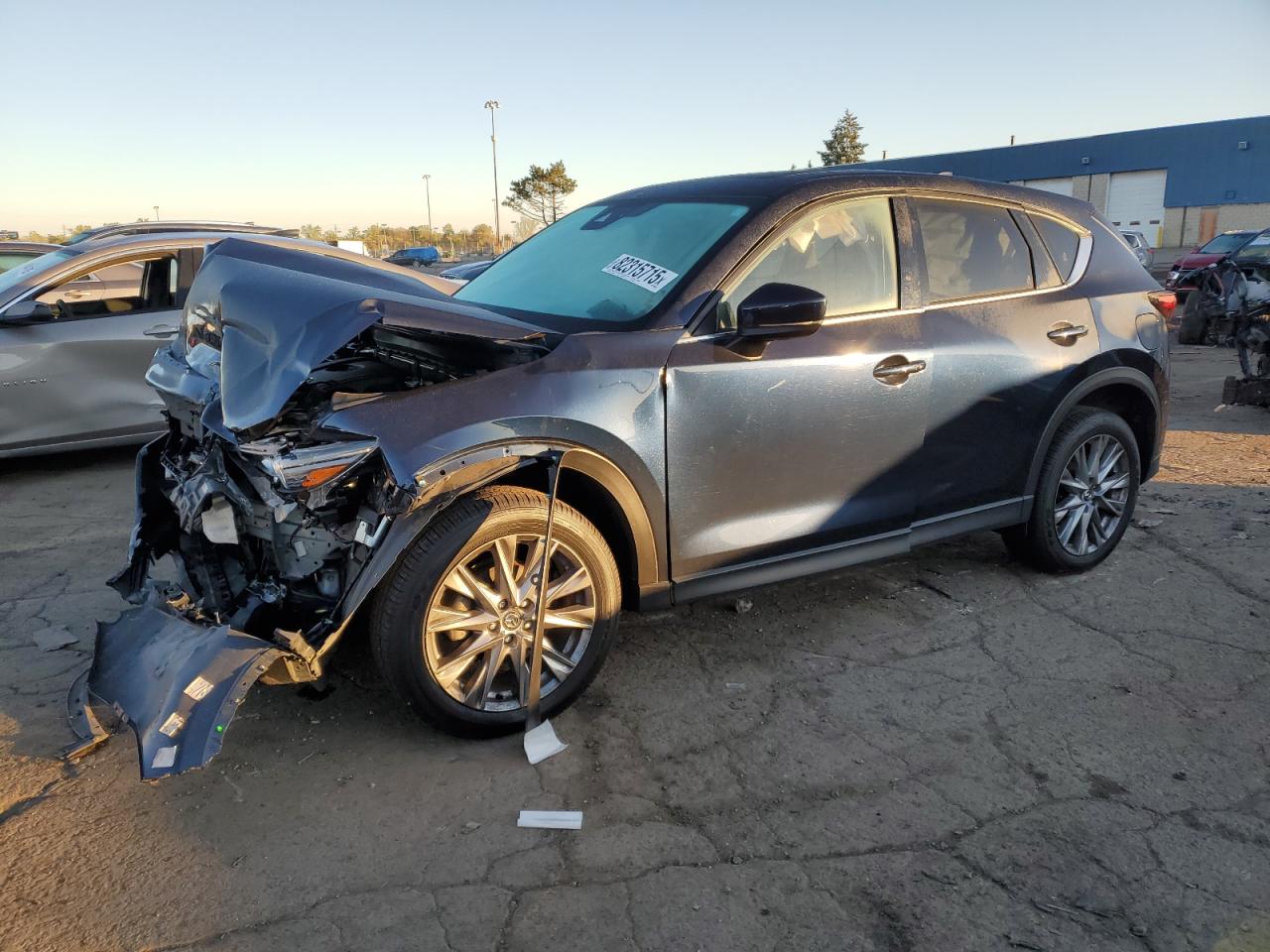 Lot #3290225256 2021 MAZDA CX-5 GRAND TOURING