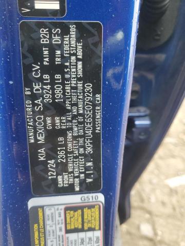 2025 KIA K4 EX #3304789357