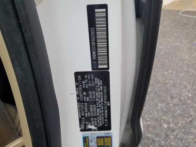 2015 KIA SEDONA EX - KNDMC5C18F6021923