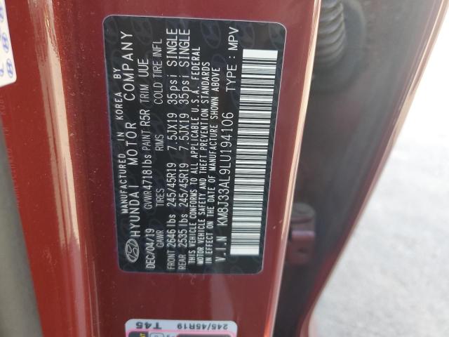 2020 HYUNDAI TUCSON LIM #3292304266