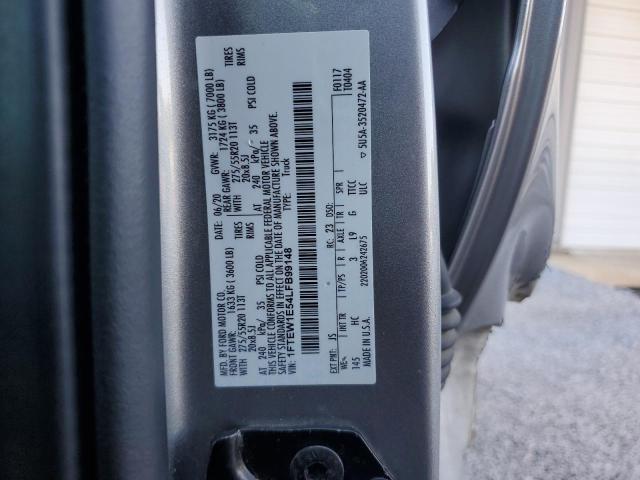 2020 FORD F150 SUPER - 1FTEW1E54LFB99148