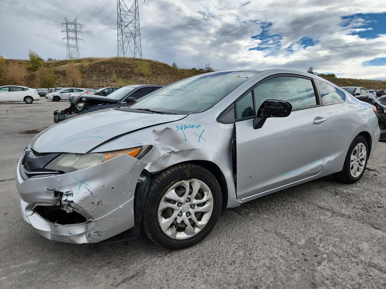 Lot #3290639785 2014 HONDA CIVIC