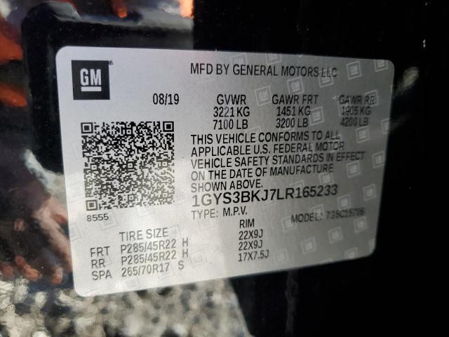 2020 CADILLAC ESCALADE L 1GYS3BKJ7LR165233