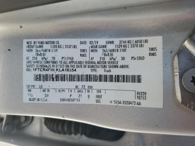 2019 FORD RANGER XL #3286683286