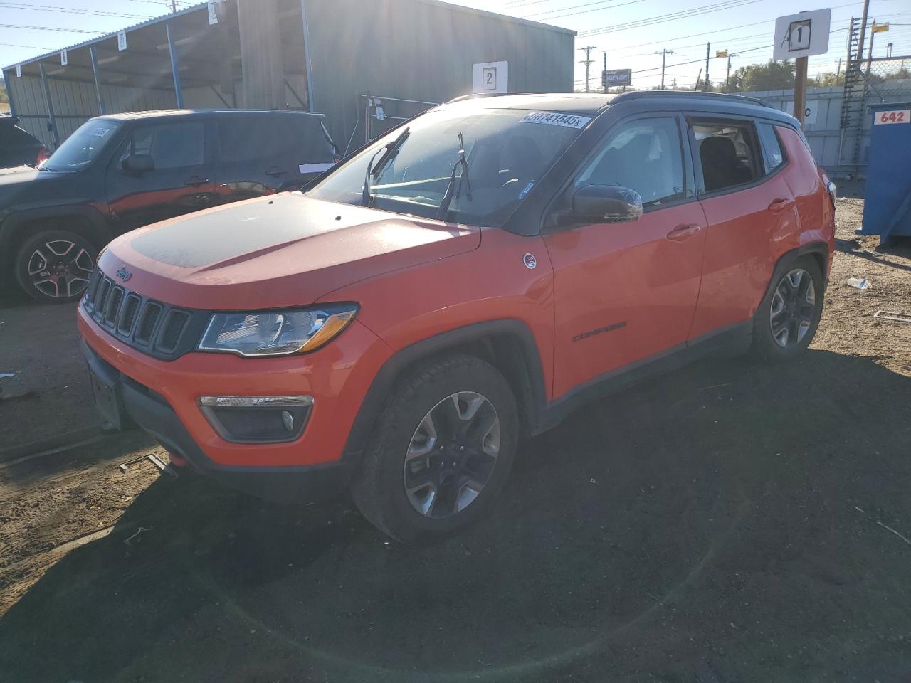Lot #3291725248 2017 JEEP COMPASS TR