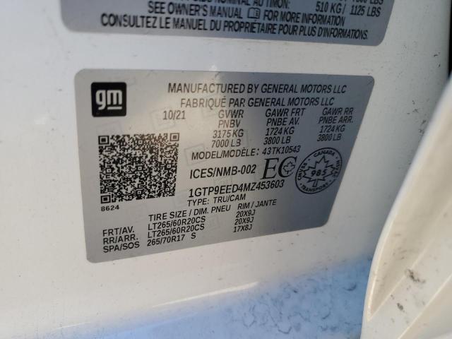 2021 GMC SIERRA K15 #3291257989