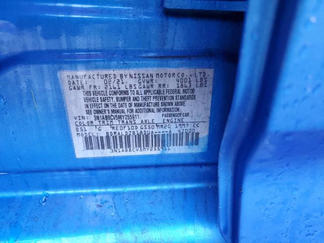 2021 NISSAN SENTRA SV #3297147517