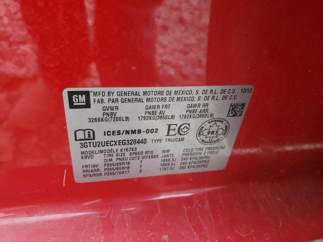 2014 GMC SIERRA K15 - 3GTU2UECXEG328440