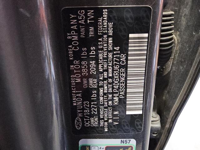 2024 HYUNDAI ELANTRA LI - KMHLP4DGXRU677114