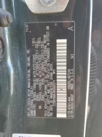 2008 TOYOTA SEQUOIA LIMITED #3284829530