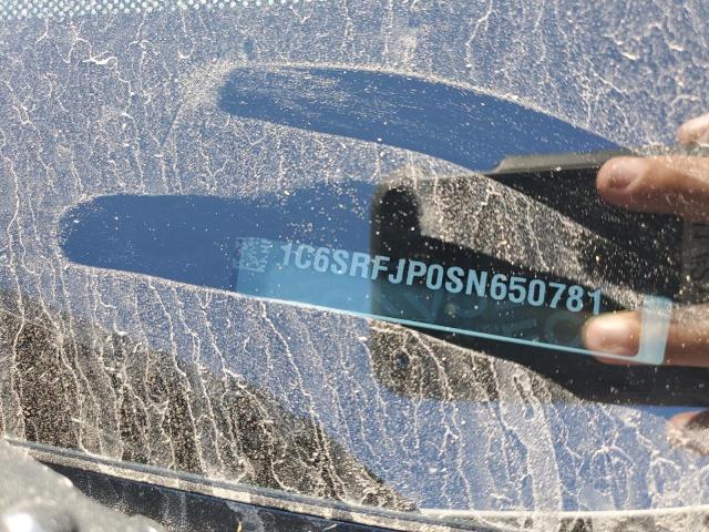 2025 RAM 1500 LARAM 1C6SRFJP0SN650781