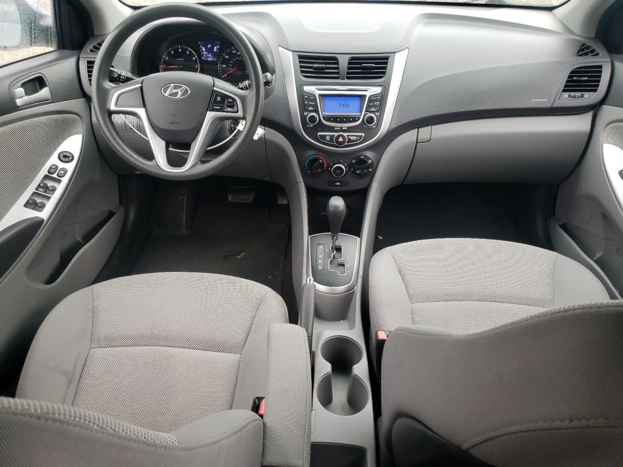 Lot #3319860161 2012 HYUNDAI ACCENT GLS