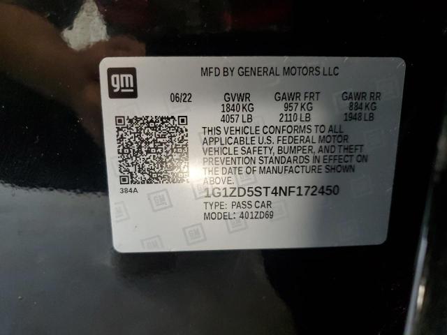 2022 CHEVROLET MALIBU LT #3294331881