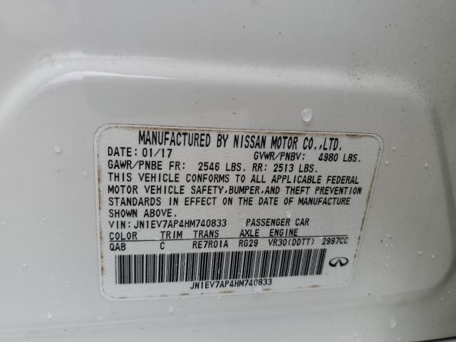 2017 INFINITI Q50 PREMIU JN1EV7AP4HM740833