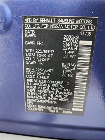 2019 NISSAN ROGUE S #3296279477