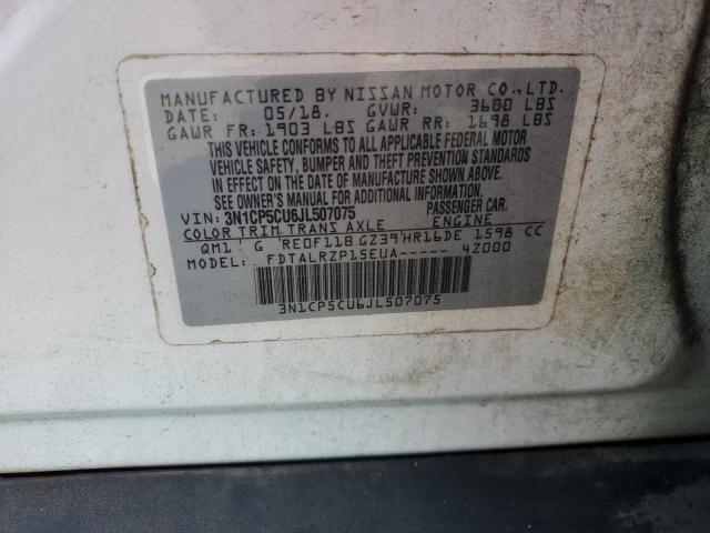 2018 NISSAN KICKS S 3N1CP5CU6JL507075