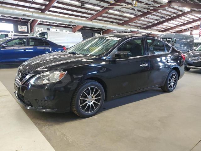 NISSAN SENTRA S 2019 black  gas 3N1AB7AP4KY404899 photo #1